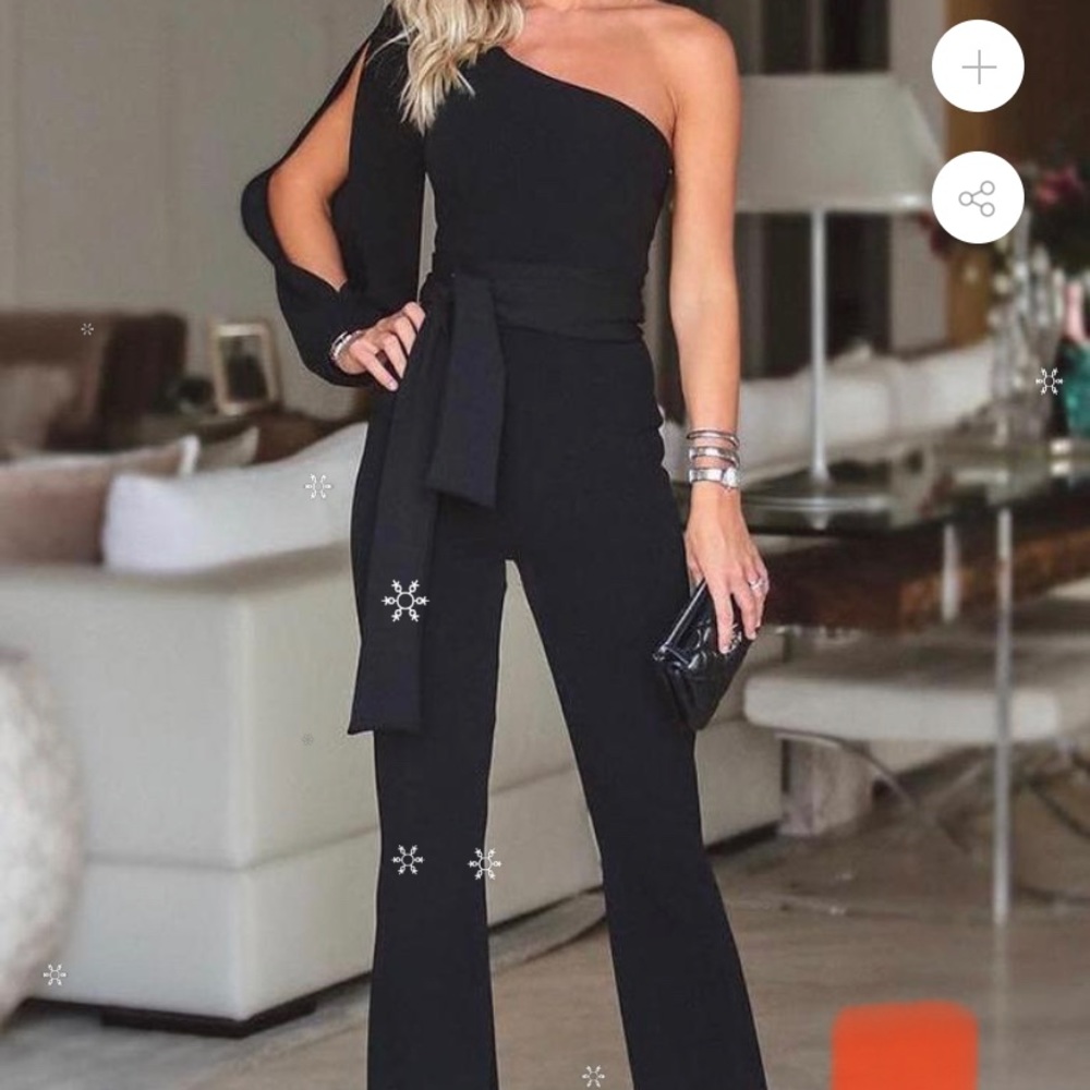Black Jumpsuit Medium